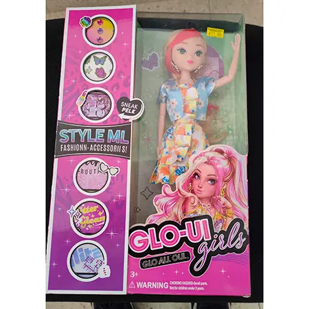 Photo de l’avis officiel: GLO ALL OUL GLO-UI GIRLS Poupée — risque: Risque chimique