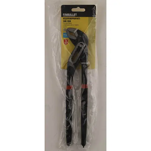 Foto dell’avviso ufficiale: Finbullet Vesipumppupihti 300 mm Pinza per pompa idraulica — rischio: Rischio chimico
