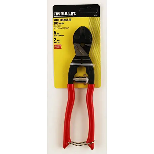 Photo de l’avis officiel: Finbullet Pulttisakset 200 mm Coupe-boulons — risque: Risque chimique