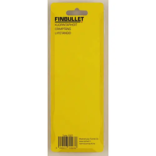 Photo de l’avis officiel: Finbullet Kuorintapihdit 180 mm Décapeur de fil — risque: Risque chimique