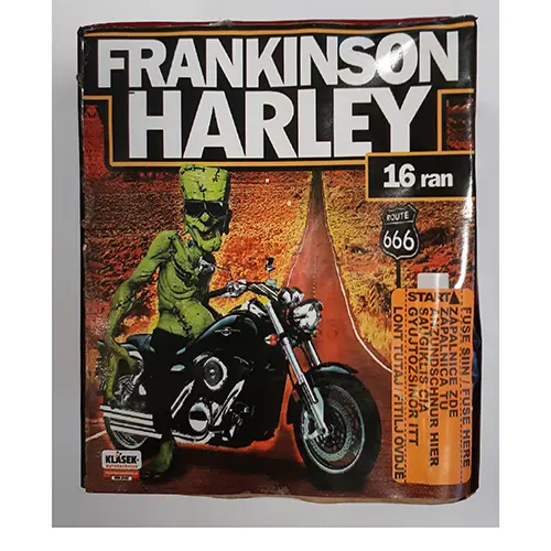 Photo de l’avis officiel: Klasek Frankinson Harley Feux d'artifice — risque: Brûlures & Blessures