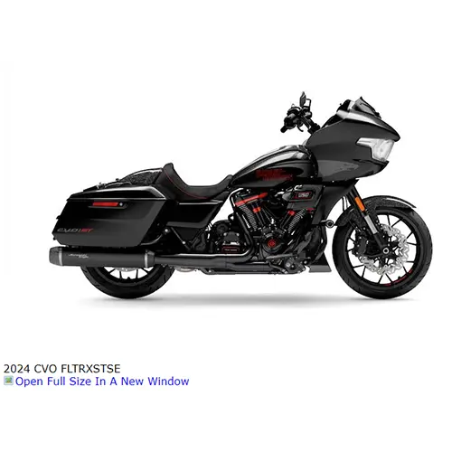 Photo from the official notice: HARLEY-DAVIDSON CVO Street Glide, CVO Road Glide, CVO Road Glide ST, Street Glide, Road Glide motorcycle — injuries risk
