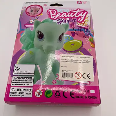 Foto dell’avviso ufficiale: Beauty horse Giocattolo di plastica — rischio: Rischio chimico
