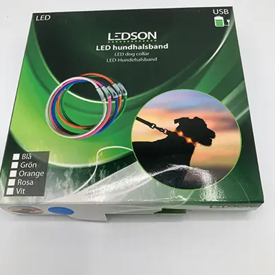 Foto dell’avviso ufficiale: LEDSON Led Dog collar Collare per cani — rischio: Rischio chimico & Ambiente