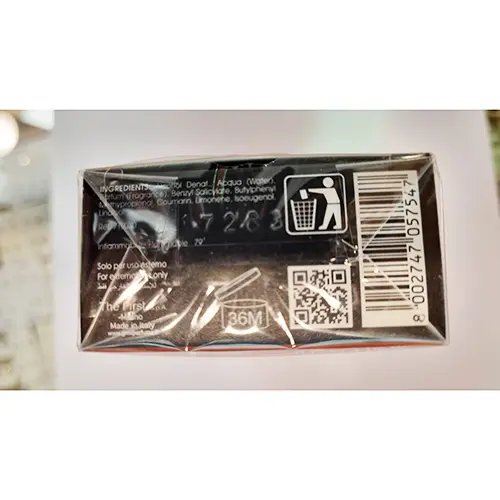 Foto dell’avviso ufficiale: GianMarcoVenturi Essence Profumo — rischio: Rischio chimico