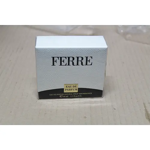 Photo de l’avis officiel: Ferrè Parfum — risque: Risque chimique