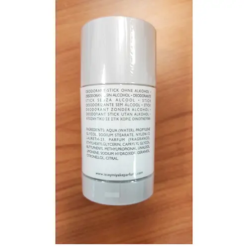 Photo de l’avis officiel: ISSEY MIYAKE L'eau d'issey Déodorant — risque: Risque chimique