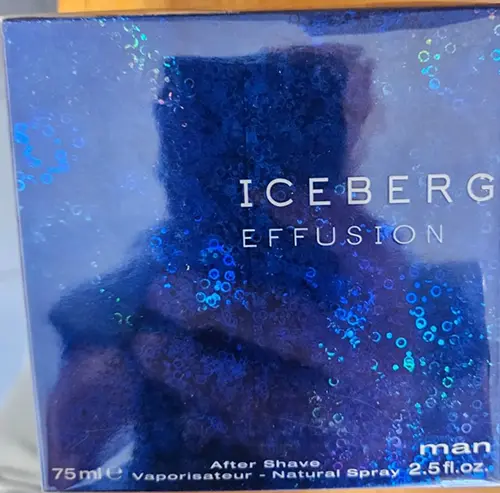 Photo de l’avis officiel: Iceberg Effusion Après-rasage — risque: Risque chimique