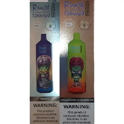 Photo de l’avis officiel: FUMOT® RANdM TORNADO Cigarette électronique jetable — risque: Risque chimique