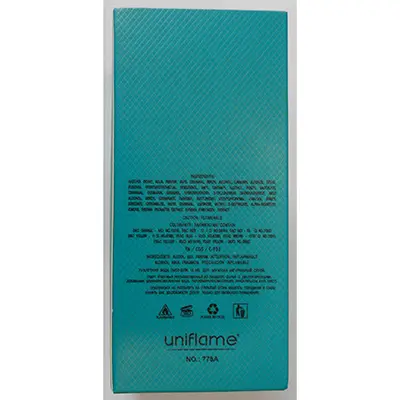 Foto uit de officiële melding: Uniflame TOOMFODE Neroli Portofino Eau de Parfum — risico: Chemische risico's