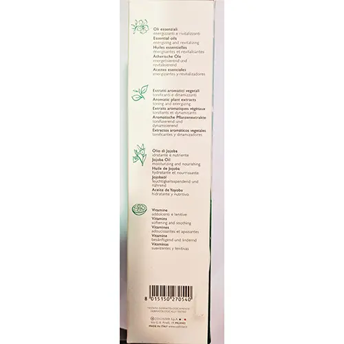 Photo de l’avis officiel: Collistar Fluido di benessere Lotion pour le corps — risque: Risque chimique