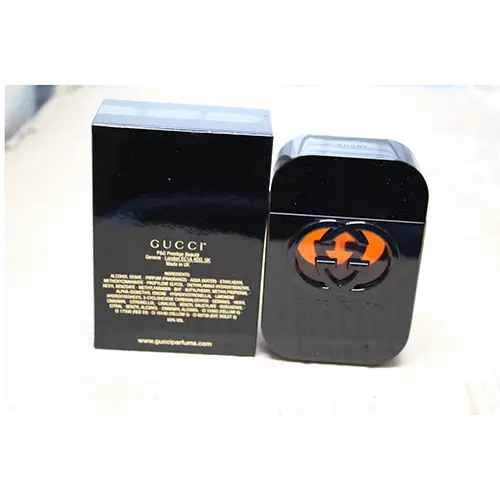Photo de l’avis officiel: Gucci Guilty Black Eau de toilette — risque: Risque chimique