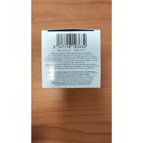 Photo de l’avis officiel: Lancome Paris Primordiale optimum yeux Crème hydratante — risque: Risque chimique
