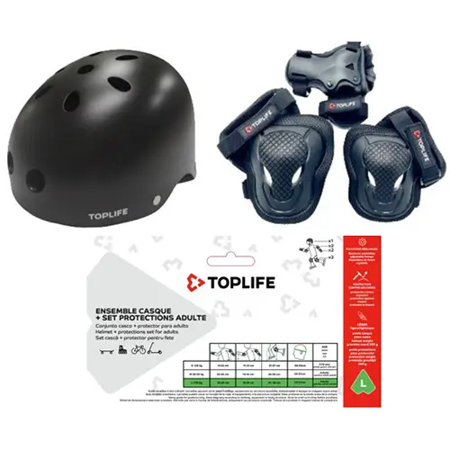 Photo de l’avis officiel: TOPLIFE Ensemble d'engins de protection — risque: Blessures