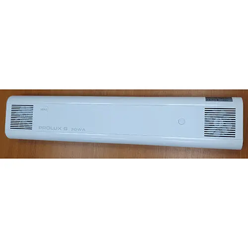 Foto do aviso oficial: PROLUX G Emissor de germicidas — risco: Choque elétrico