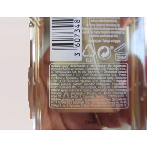 Foto dell’avviso ufficiale: Playboy VIP Profumo — rischio: Rischio chimico