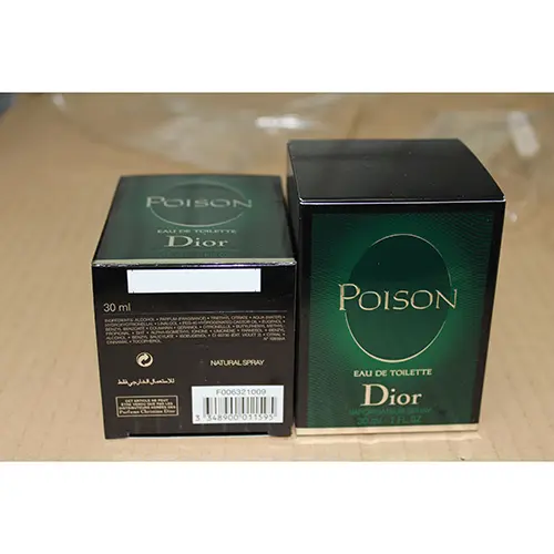 Photo de l’avis officiel: Dior Poison Eau de toilette — risque: Risque chimique