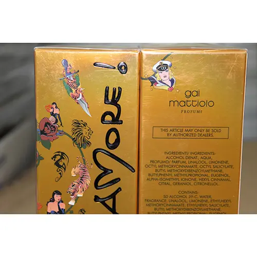 Photo de l’avis officiel: Gai Mattiolo That's Amore Eau de toilette — risque: Risque chimique (A12/03402/24)