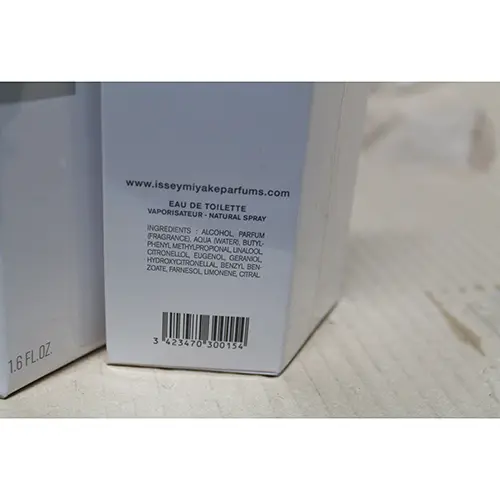 Photo de l’avis officiel: ISSEY MIYAKE L'eau D'Issey Eau de toilette — risque: Risque chimique