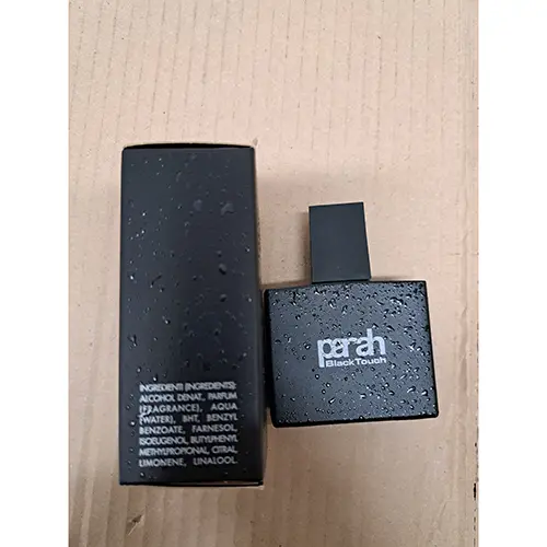 Photo de l’avis officiel: Parah Black Touck Eau de toilette — risque: Risque chimique