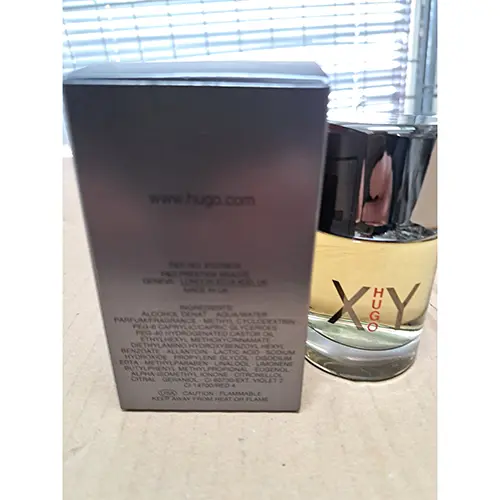 Foto do aviso oficial: BOSS (Hugo Boss) X Hugo Y Aftershave — risco: Químico
