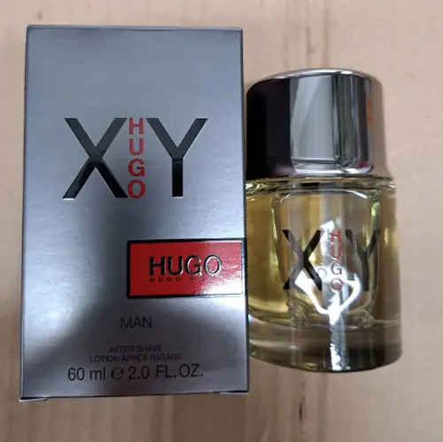 Foto do aviso oficial: BOSS (Hugo Boss) X Hugo Y Aftershave — risco: Químico