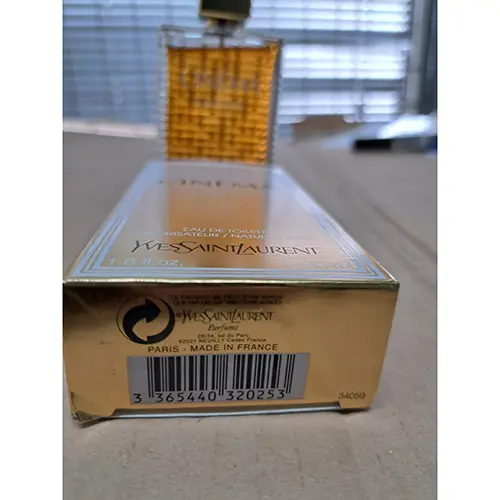 Photo de l’avis officiel: Yves Saint Laurent Cinéma Eau de toilette — risque: Risque chimique