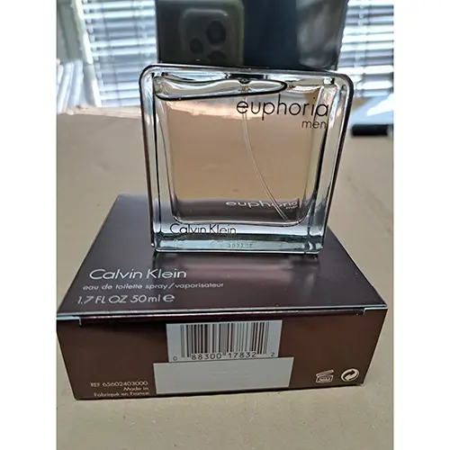 Photo de l’avis officiel: Calvin Klein Euphoria men Eau de toilette — risque: Risque chimique