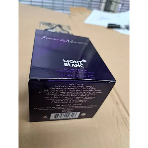Foto dell’avviso ufficiale: Mont Blanc Femme de Montblanc Eau de toilette — rischio: Rischio chimico