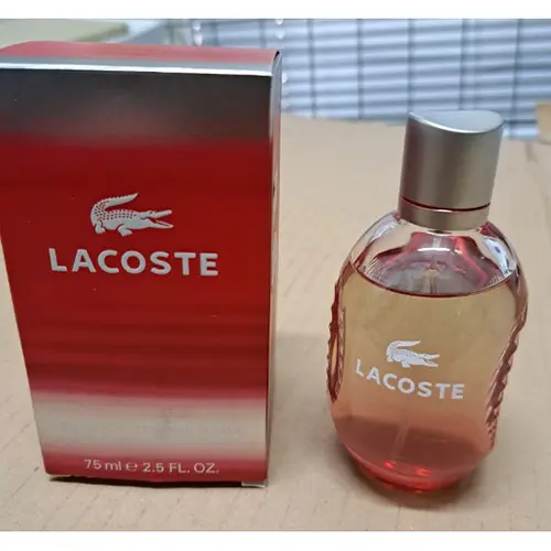 Photo de l’avis officiel: LACOSTE Eau de toilette pour homme — risque: Risque chimique
