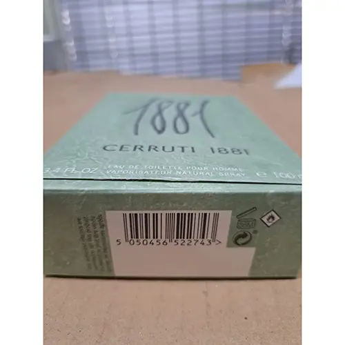 Photo de l’avis officiel: Cerruti 1881 1881 Eau de toilette — risque: Risque chimique