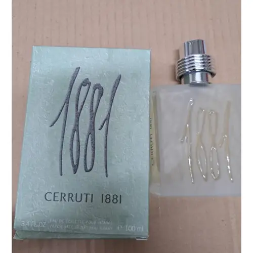 Photo de l’avis officiel: Cerruti 1881 1881 Eau de toilette — risque: Risque chimique