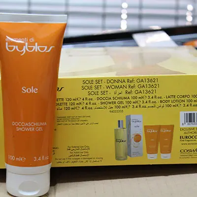 Photo de l’avis officiel: Byblos Elementi di Byblos Sole Mousse de douche — risque: Risque chimique
