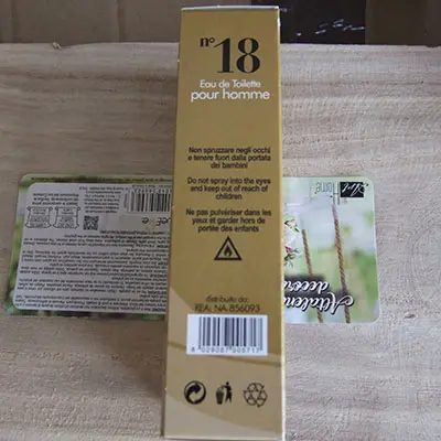 Foto do aviso oficial: DolciSguardi profumi n° 18 Eau de toilette — risco: Químico