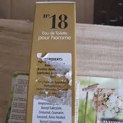 Foto do aviso oficial: DolciSguardi profumi n° 18 Eau de toilette — risco: Químico