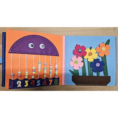 Foto dell’avviso ufficiale: FORMIZON Quiet Book Montessori Spielzeug Libro per bambini — rischio: Ostruzione delle vie aeree