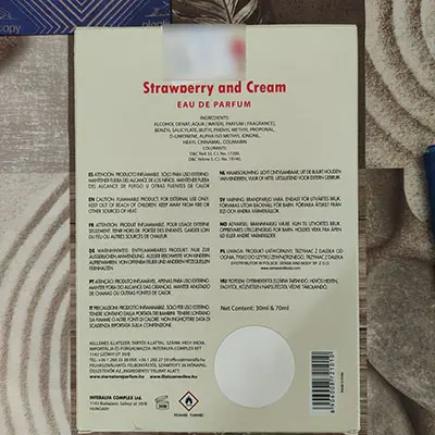 Photo de l’avis officiel: Star Nature Strawberry and Cream Parfumerie — risque: Risque chimique