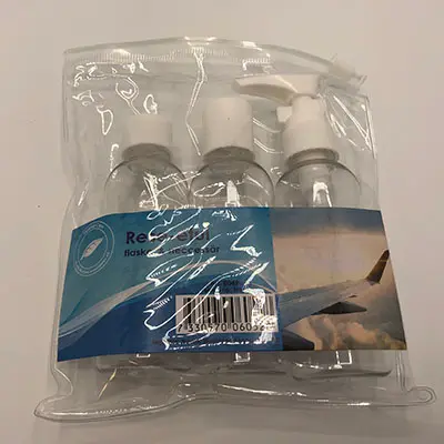 Photo de l’avis officiel: Rese-etui - flaskor &amp; neccessär Sac de toilette — risque: Risque chimique