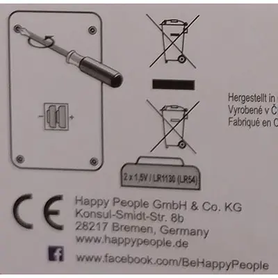 Photo from the official notice: Happy People Smartphone HAPPY KIDS toy mobile phone — environment risk