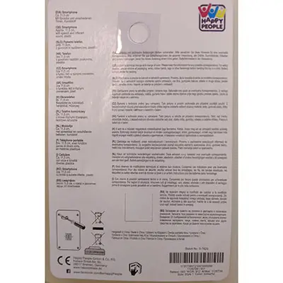 Photo from the official notice: Happy People Smartphone HAPPY KIDS toy mobile phone — environment risk