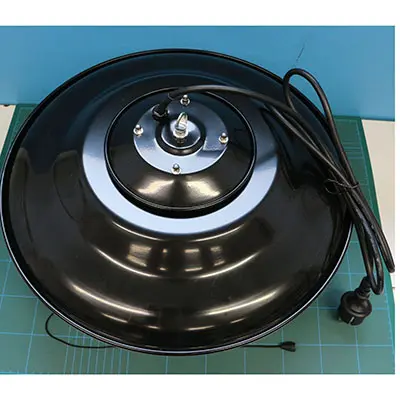 Photo de l’avis officiel: G&amp;M GmbH Decken Heizstrahler Chauffe-plafond — risque: Choc électrique