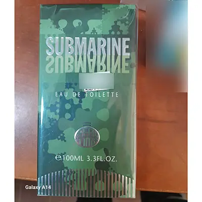 Photo de l’avis officiel: REAL TIME SUBMARINE Eau de toilette — risque: Risque chimique (A12/03482/24)