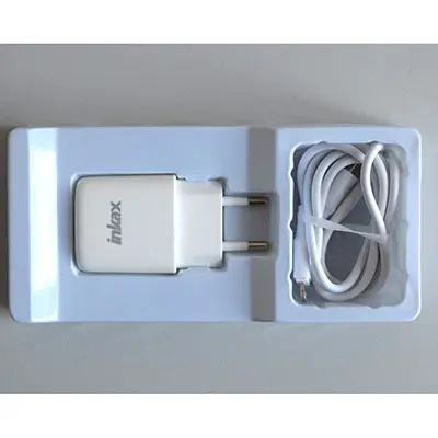 Photo de l’avis officiel: INKAX POWER ADAPTER Chargeur USB — risque: Choc électrique