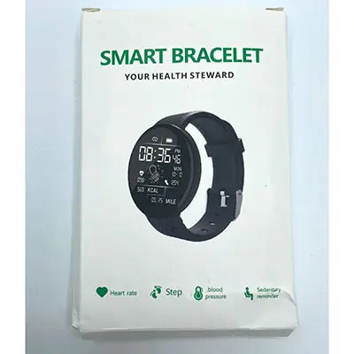 Foto dell’avviso ufficiale: Smart bracelet Smartwatch — rischio: Ambiente (A12/03449/24)