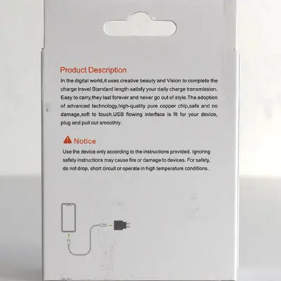 Photo de l’avis officiel: Alien Gyorstöltő Chargeur USB — risque: Choc électrique