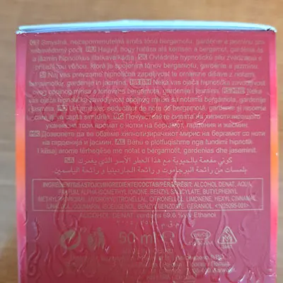 Photo de l’avis officiel: Avon Incandessence Flame Parfum — risque: Risque chimique