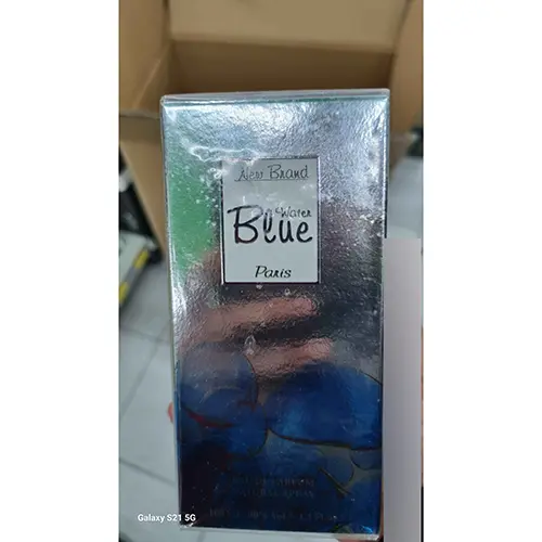 Foto dell’avviso ufficiale: New Brand Perfumes Water Blue Paris Profumo — rischio: Rischio chimico