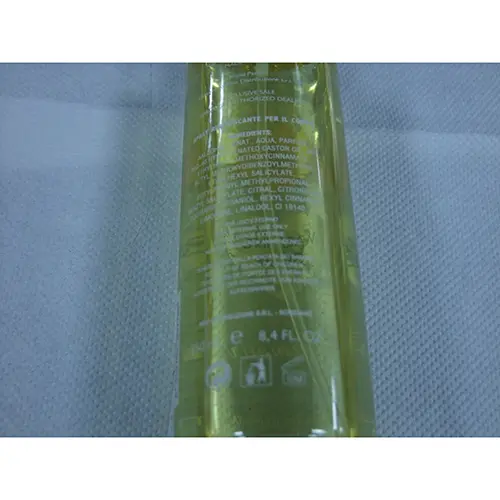 Photo de l’avis officiel: GLAMOUR Warming gold Eau parfumée — risque: Risque chimique