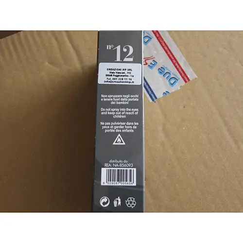 Photo de l’avis officiel: DolciSguardi profumi n°12 Eau de toilette — risque: Risque chimique