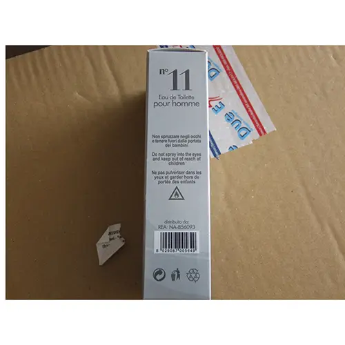 Photo de l’avis officiel: DolciSguardi profumi n°11 Eau de toilette — risque: Risque chimique